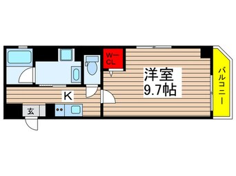 間取図 レオステーションフロント鬼越