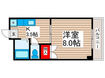 間取図 ＭＡＮＳＩＯＮ　ＳＡＴＯ