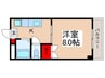 ＭＡＮＳＩＯＮ　ＳＡＴＯ 1Kの間取り