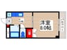 ＭＡＮＳＩＯＮ　ＳＡＴＯ 1Kの間取り
