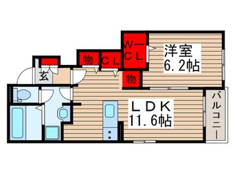 間取図 セレノパラッツオ　Ⅰ