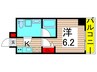 CREVISTA綾瀬（308） 1Kの間取り