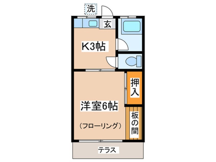 間取図 第二杉本荘