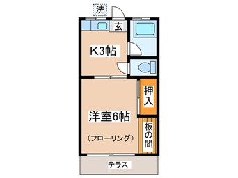 間取図 第二杉本荘