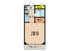 コーポ２３７ 1Kの間取り