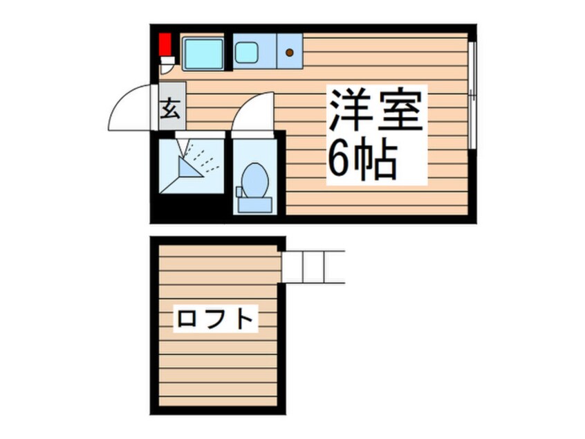 間取図 FitzRoy千住