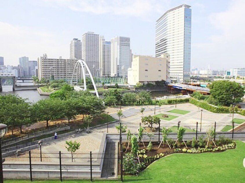 東品川海上公園(公園)まで420m ロレッカＦＬＡＴ