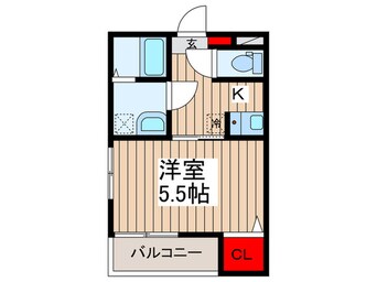 間取図 メルディア新里町