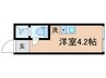 サークルハウス下井草弐番館 1Rの間取り
