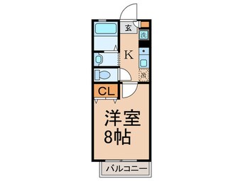 間取図 アルメリア中野