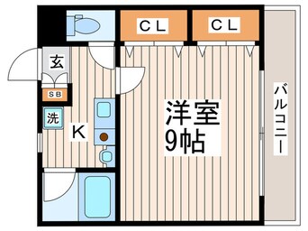 間取図 ミュ－ズ江古田