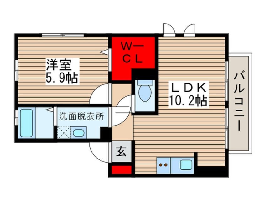 間取図 エモシオン