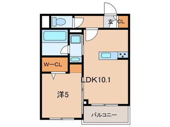 間取図 グリーンドエルⅠ