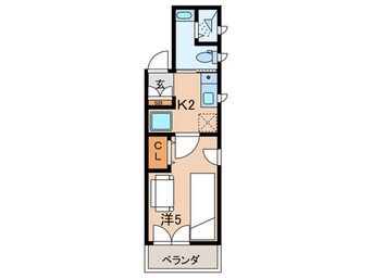 間取図 オアシス曙橋