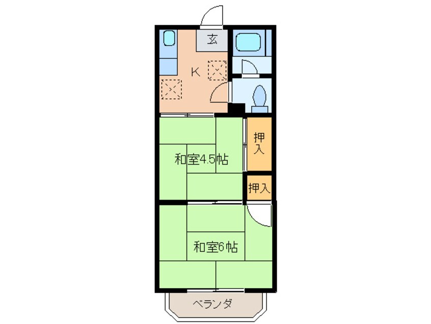 間取図 コ－ポけやき