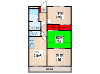 間取図 ロイヤルヒルズ