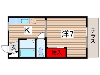 間取図 メゾンボナール