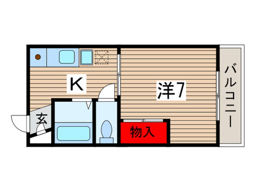 間取図 メゾンボナール