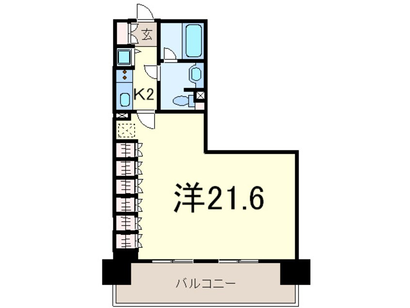 間取図 Park Axis 四谷　Stage