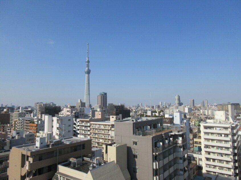 室内からの展望 パークキューブ亀戸