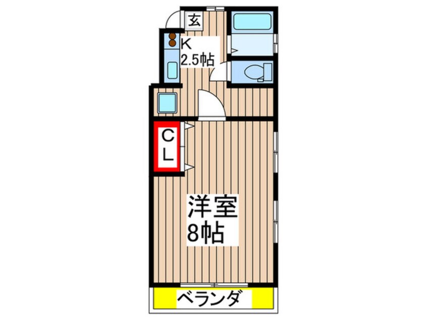 間取図 小泉コ－ポ