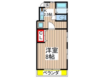 間取図 小泉コ－ポ