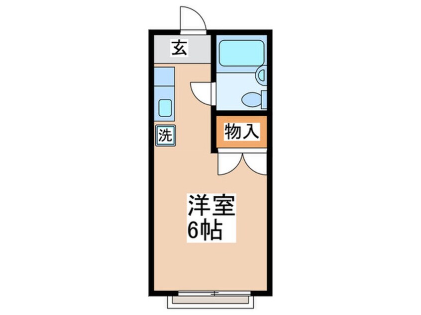 間取図 サンハイツクロダ