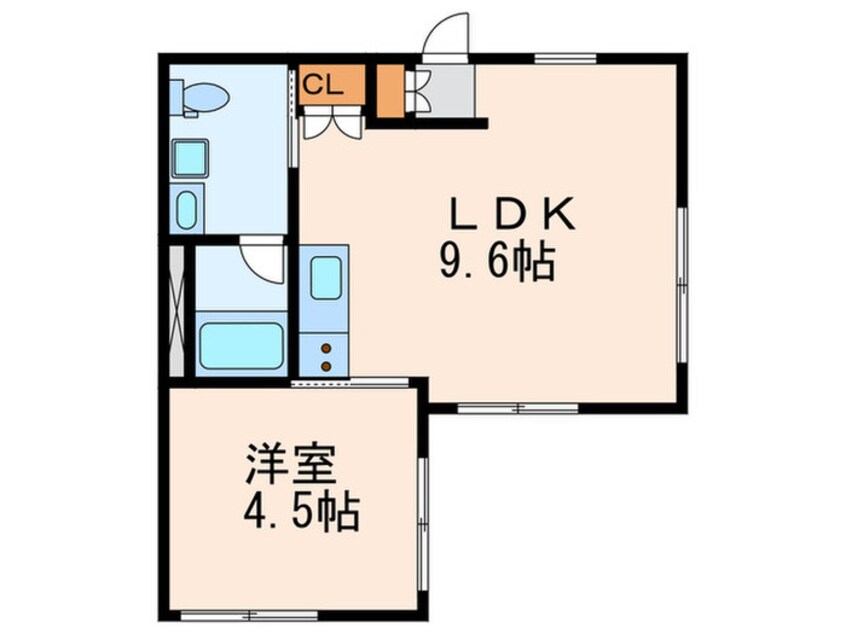 間取図 プラティーク大塚