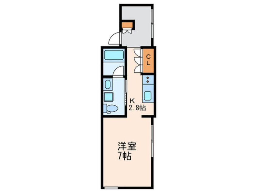 間取図 プラティーク大塚