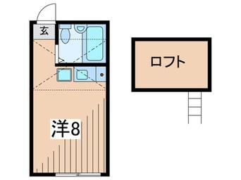 間取図 アスティー二俣川