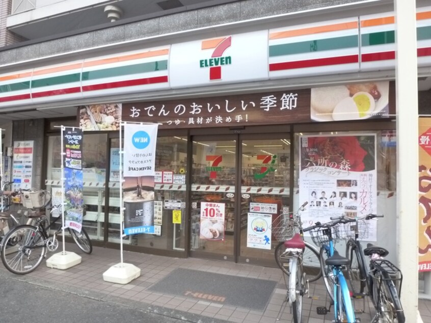 セブンイレブン世田谷松原駅前店(コンビニ)まで395m ヴェルドミ－ル松原