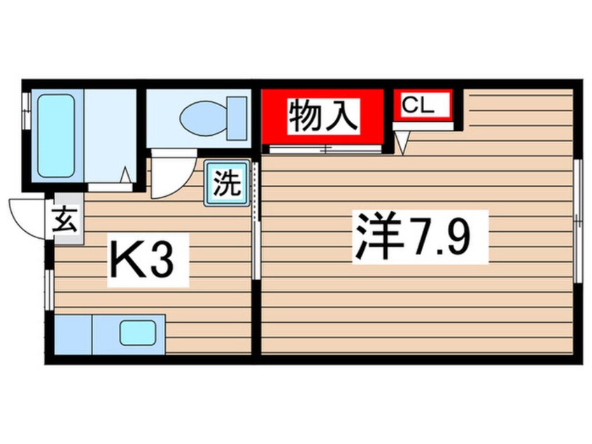 間取図 松本荘