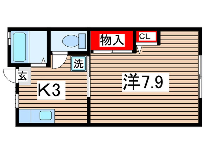 間取図 松本荘