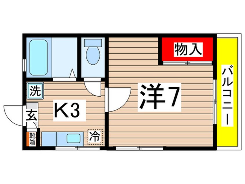 間取図 松本荘