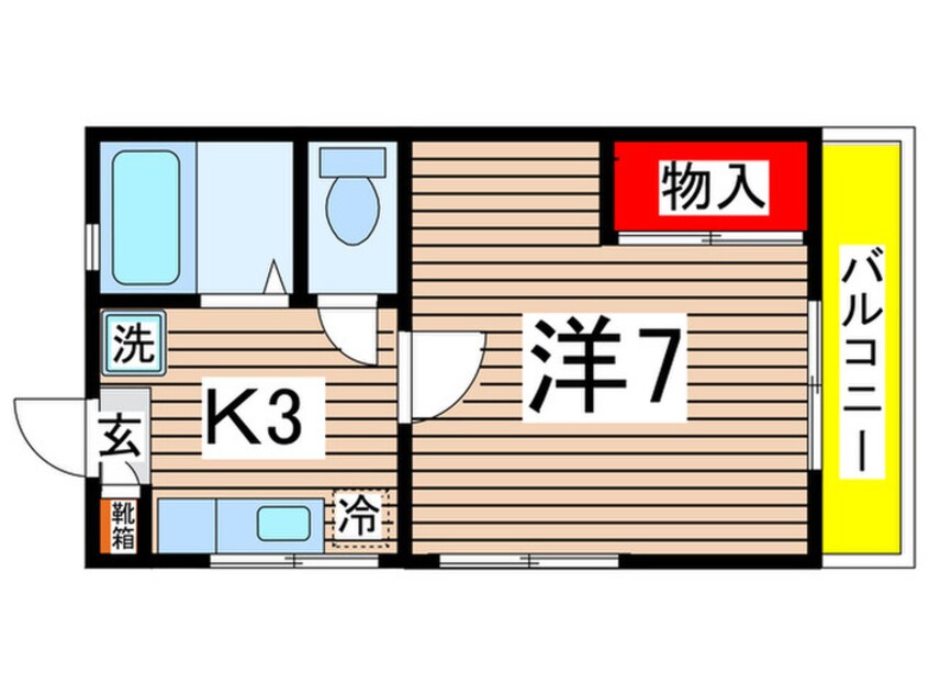 間取図 松本荘