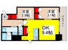 S-RESIDENCE日本橋馬喰町Aere 2DKの間取り