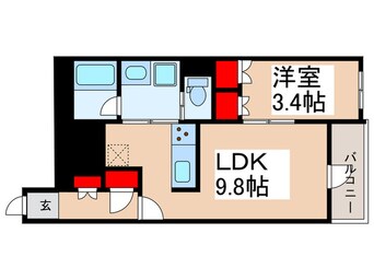 間取図 S-RESIDENCE日本橋馬喰町Aere