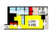 S-RESIDENCE日本橋馬喰町Aere 1LDKの間取り