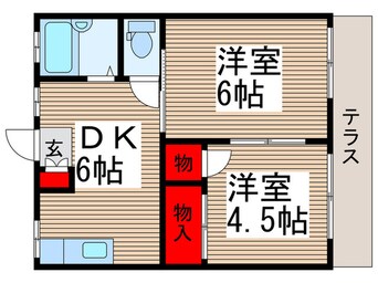 間取図 西堀ハイツ