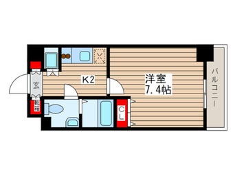 間取図 KDX吾妻橋レジデンス