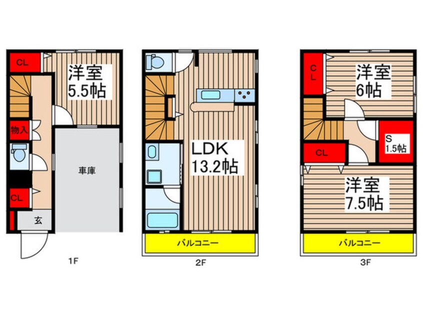 間取図 Kolet志木本町