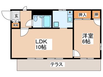 間取図 シティハイム大塚２