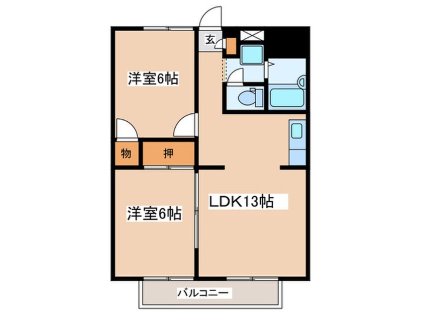 間取図 アルカディア湘南