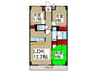 スタ－ハイム朝霞 3LDKの間取り