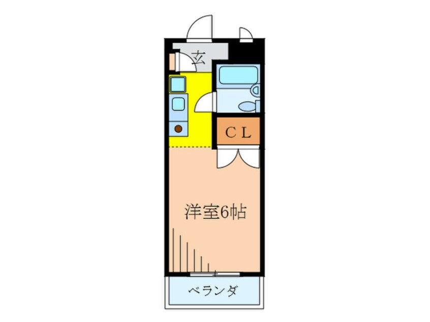 間取図 ＫＣフラッツ