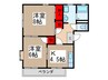 ハッピ－ハウス 2Kの間取り