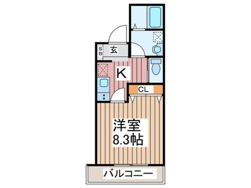 間取図 メゾンYUHIRI
