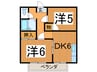 ロスピック葉山Ｃ 2DKの間取り