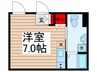 SperanzaTokyo 1Rの間取り