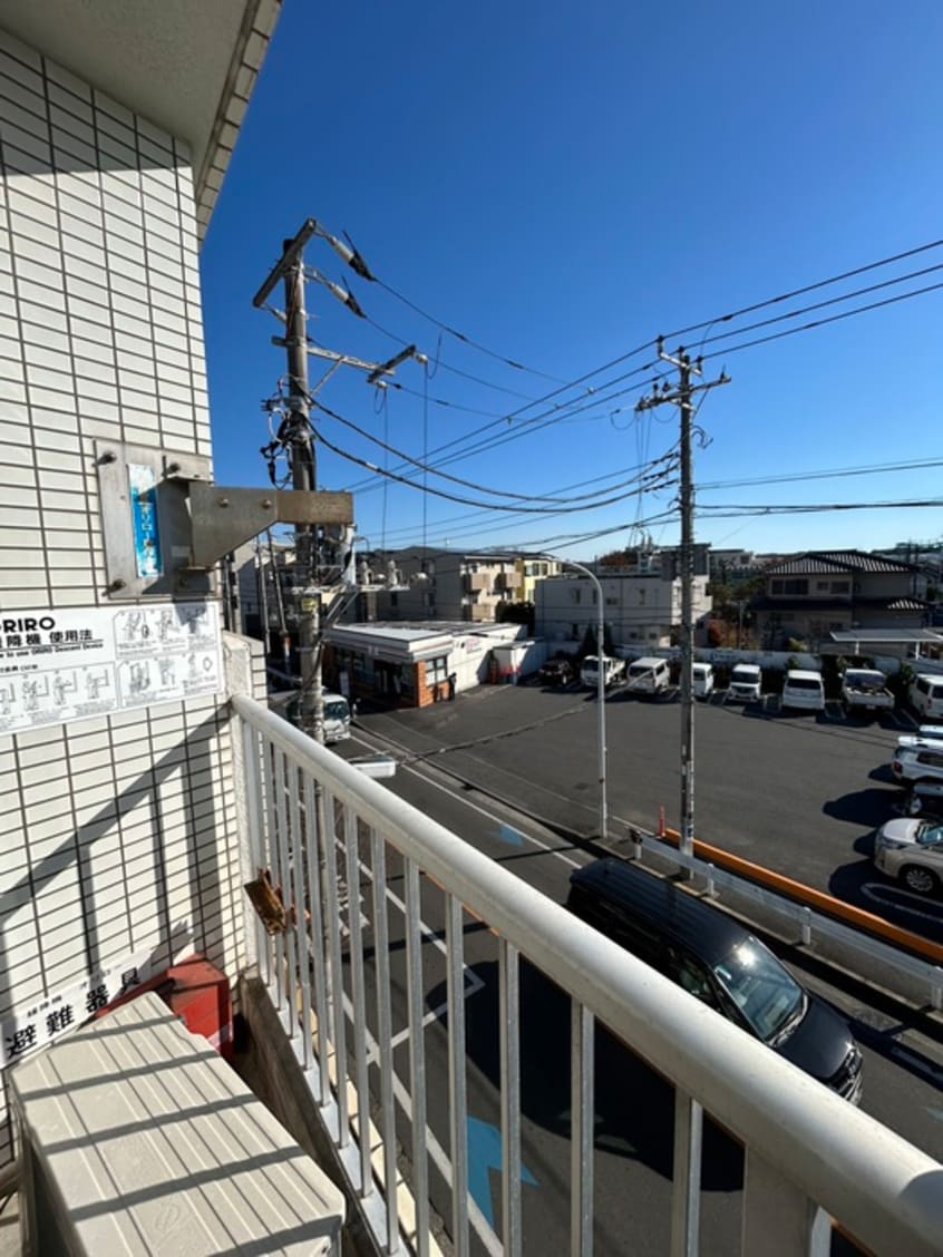 室内からの展望 福山ハイツ